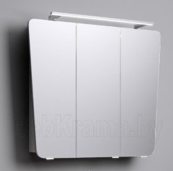AQWELLA Simphony шкаф-зеркало со светильником, Sim.04.08/W